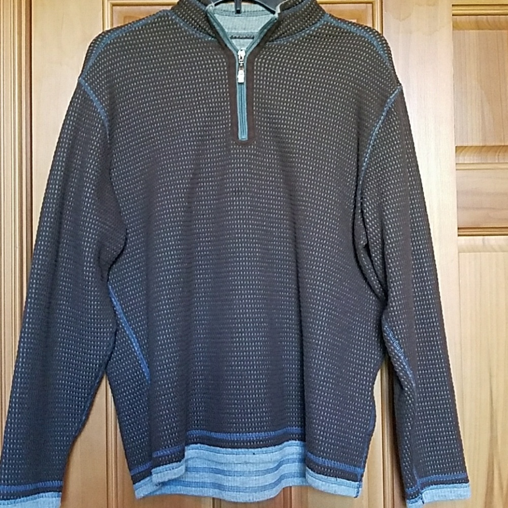 Brown Men's Quarter Zip